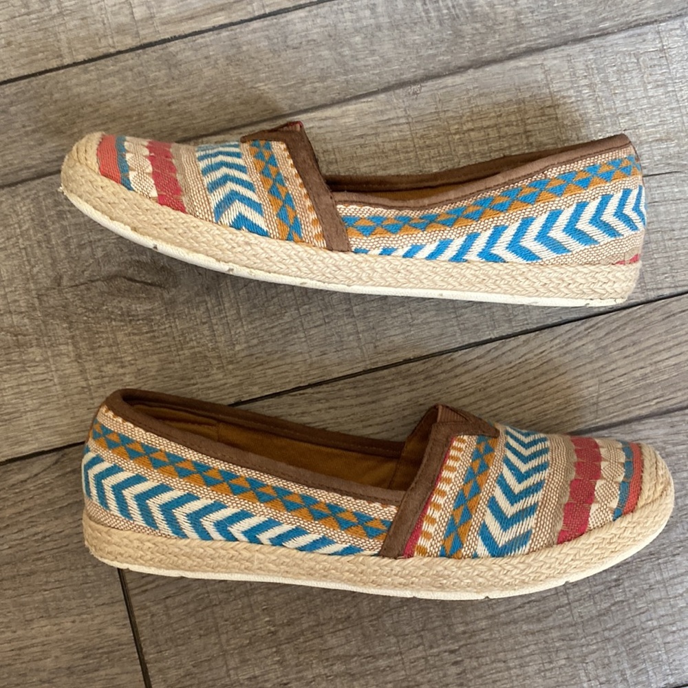 Montana Canvas Loafers 7.5